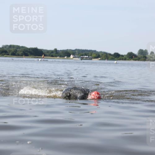 22.06.2025 - Viking Triathlon Michael Strokosch http://msf.ph/oto/8060890 22.06.2025 10:24:06 Schwimmen 609 meine-sportfotos.de