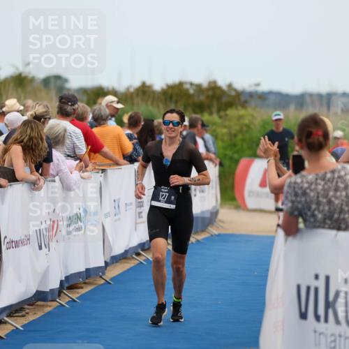 22.06.2025 - Viking Triathlon Michael Strokosch http://msf.ph/oto/8067525 22.06.2025 15:02:39 Ziel 127, 529 meine-sportfotos.de