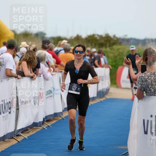 22.06.2025 - Viking Triathlon Michael Strokosch http://msf.ph/oto/8067532 22.06.2025 15:02:40 Ziel 127, 529 meine-sportfotos.de