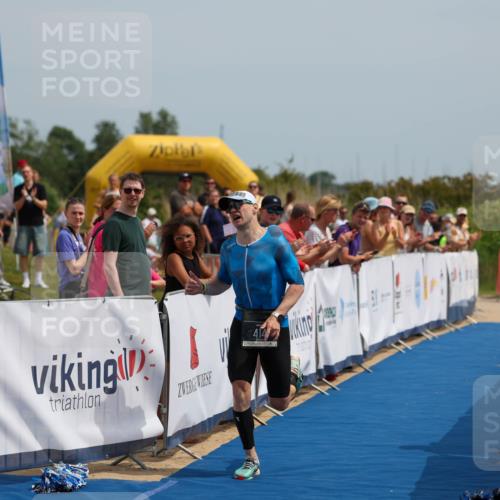 22.06.2025 - Viking Triathlon Michael Strokosch http://msf.ph/oto/8067607 22.06.2025 14:04:21 Ziel 1, 414 meine-sportfotos.de