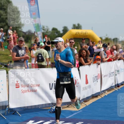 22.06.2025 - Viking Triathlon Michael Strokosch http://msf.ph/oto/8067613 22.06.2025 14:04:22 Ziel 1, 414 meine-sportfotos.de