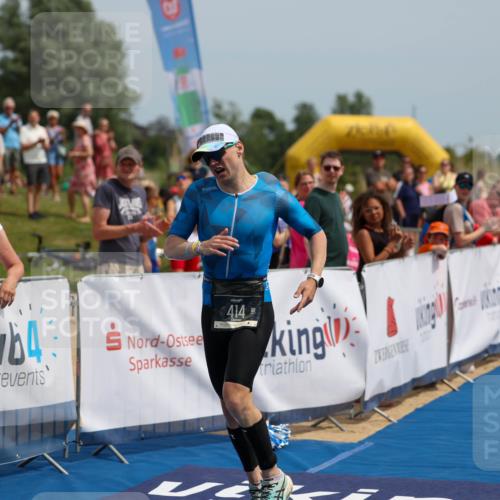 22.06.2025 - Viking Triathlon Michael Strokosch http://msf.ph/oto/8067616 22.06.2025 14:04:22 Ziel 1, 414 meine-sportfotos.de