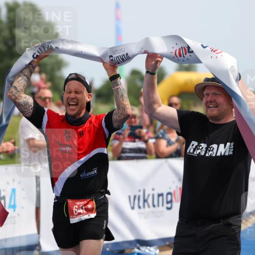 22.06.2025 - Viking Triathlon Michael Strokosch http://msf.ph/oto/8067673 22.06.2025 14:09:47 Ziel 641 meine-sportfotos.de
