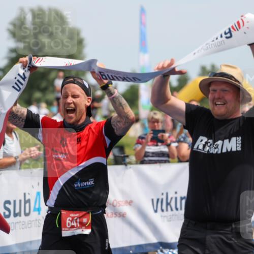 22.06.2025 - Viking Triathlon Michael Strokosch http://msf.ph/oto/8067675 22.06.2025 14:09:48 Ziel 641 meine-sportfotos.de