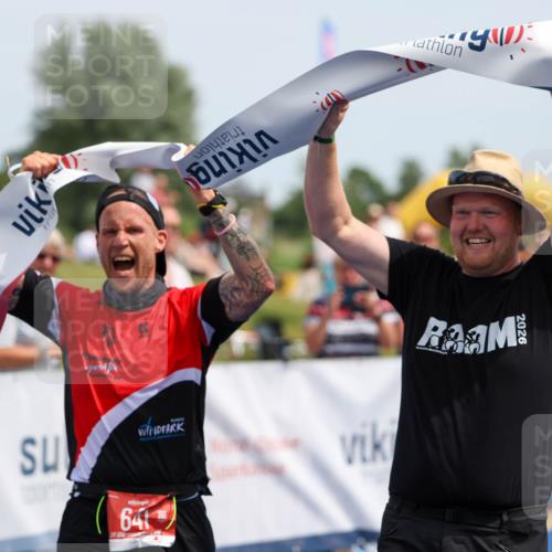 22.06.2025 - Viking Triathlon Michael Strokosch http://msf.ph/oto/8067678 22.06.2025 14:09:48 Ziel 641 meine-sportfotos.de