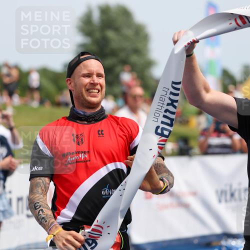 22.06.2025 - Viking Triathlon Michael Strokosch http://msf.ph/oto/8067684 22.06.2025 14:09:49 Ziel 641 meine-sportfotos.de