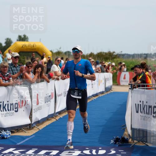 22.06.2025 - Viking Triathlon Michael Strokosch http://msf.ph/oto/8067696 22.06.2025 14:12:29 Ziel 45 meine-sportfotos.de