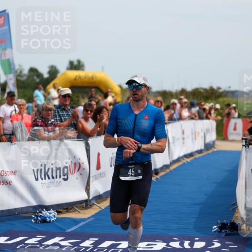 22.06.2025 - Viking Triathlon Michael Strokosch http://msf.ph/oto/8067700 22.06.2025 14:12:29 Ziel 45 meine-sportfotos.de