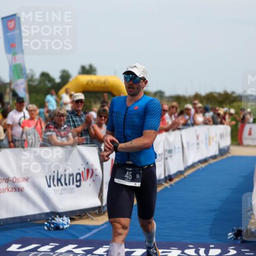 22.06.2025 - Viking Triathlon Michael Strokosch http://msf.ph/oto/8067703 22.06.2025 14:12:30 Ziel 45 meine-sportfotos.de