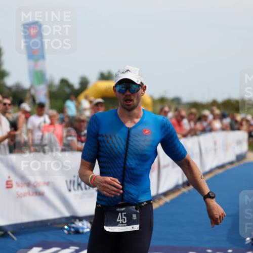 22.06.2025 - Viking Triathlon Michael Strokosch http://msf.ph/oto/8067711 22.06.2025 14:12:30 Ziel 45 meine-sportfotos.de