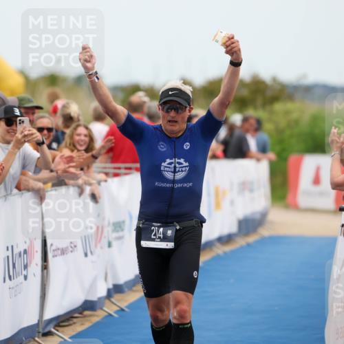 22.06.2025 - Viking Triathlon Michael Strokosch http://msf.ph/oto/8067860 22.06.2025 15:05:14 Ziel 214 meine-sportfotos.de