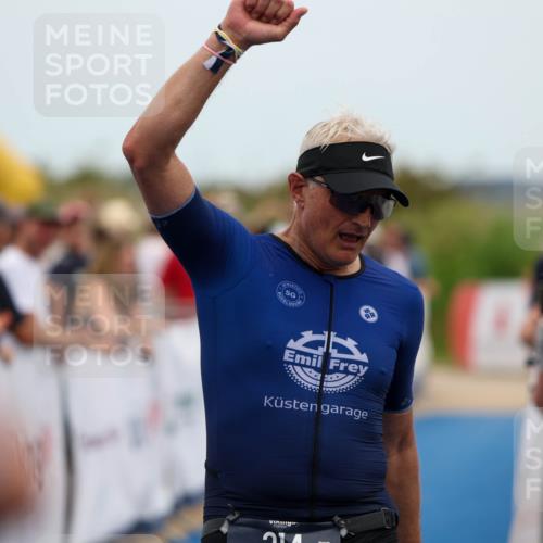 22.06.2025 - Viking Triathlon Michael Strokosch http://msf.ph/oto/8067900 22.06.2025 15:05:17 Ziel 214 meine-sportfotos.de