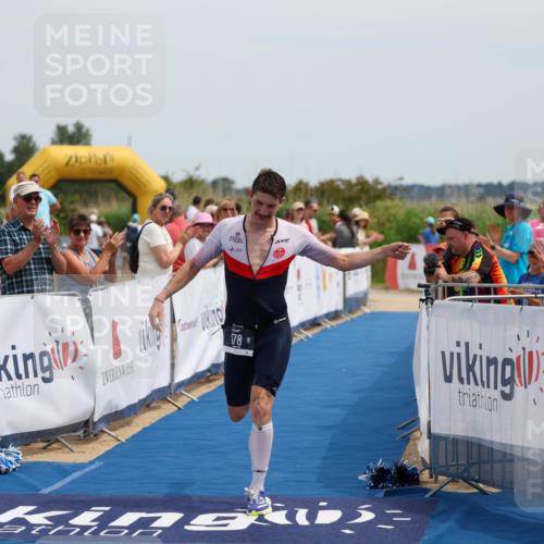 22.06.2025 - Viking Triathlon Michael Strokosch http://msf.ph/oto/8067910 22.06.2025 14:16:48 Ziel 178 meine-sportfotos.de