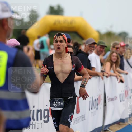 22.06.2025 - Viking Triathlon Michael Strokosch http://msf.ph/oto/8067918 22.06.2025 15:05:30 Ziel 443 meine-sportfotos.de