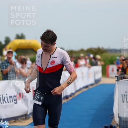 22.06.2025 - Viking Triathlon Michael Strokosch http://msf.ph/oto/8067923 22.06.2025 14:16:49 Ziel 178 meine-sportfotos.de