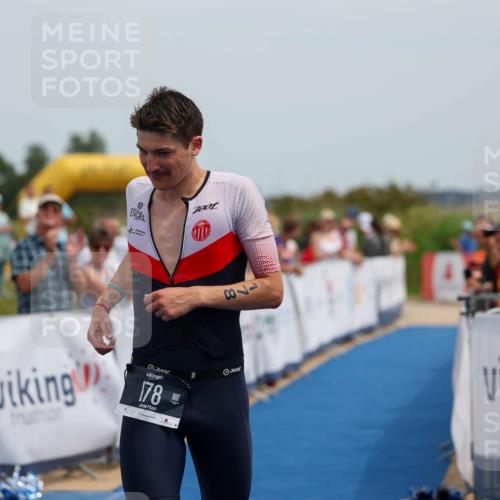 22.06.2025 - Viking Triathlon Michael Strokosch http://msf.ph/oto/8067927 22.06.2025 14:16:49 Ziel 178 meine-sportfotos.de