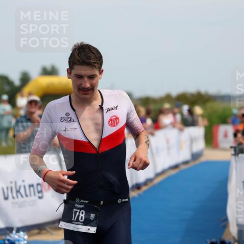 22.06.2025 - Viking Triathlon Michael Strokosch http://msf.ph/oto/8067931 22.06.2025 14:16:50 Ziel 178 meine-sportfotos.de