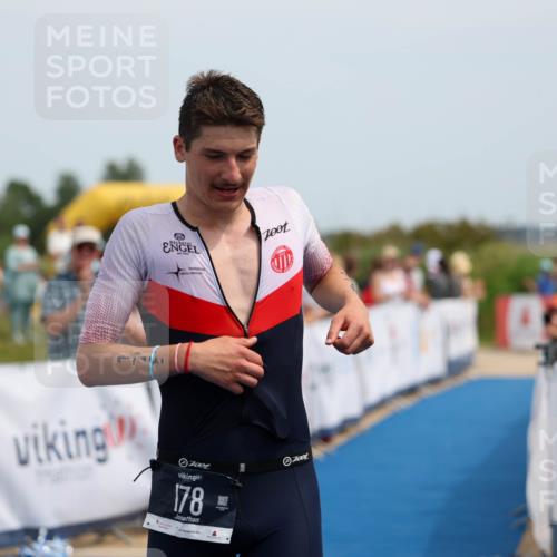 22.06.2025 - Viking Triathlon Michael Strokosch http://msf.ph/oto/8067935 22.06.2025 14:16:50 Ziel 178 meine-sportfotos.de