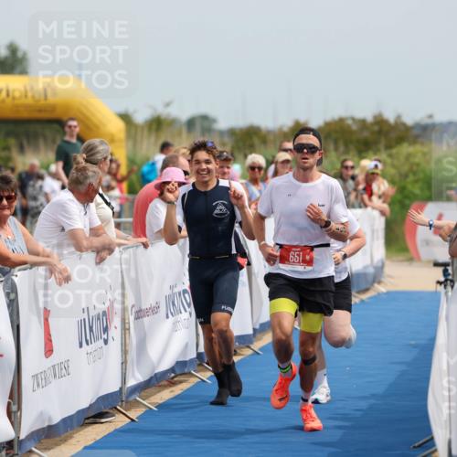 22.06.2025 - Viking Triathlon Michael Strokosch http://msf.ph/oto/8067952 22.06.2025 14:16:59 Ziel 651 meine-sportfotos.de