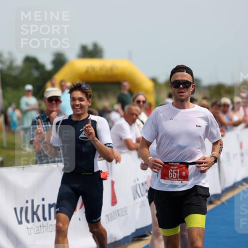 22.06.2025 - Viking Triathlon Michael Strokosch http://msf.ph/oto/8067972 22.06.2025 14:17:00 Ziel 651 meine-sportfotos.de