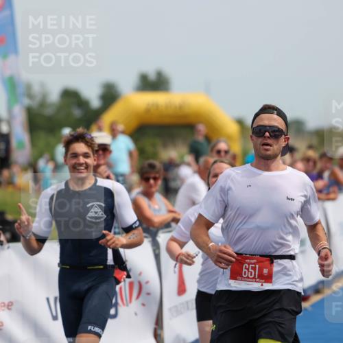 22.06.2025 - Viking Triathlon Michael Strokosch http://msf.ph/oto/8067974 22.06.2025 14:17:01 Ziel 651 meine-sportfotos.de