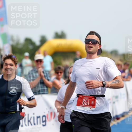 22.06.2025 - Viking Triathlon Michael Strokosch http://msf.ph/oto/8067979 22.06.2025 14:17:01 Ziel 651 meine-sportfotos.de