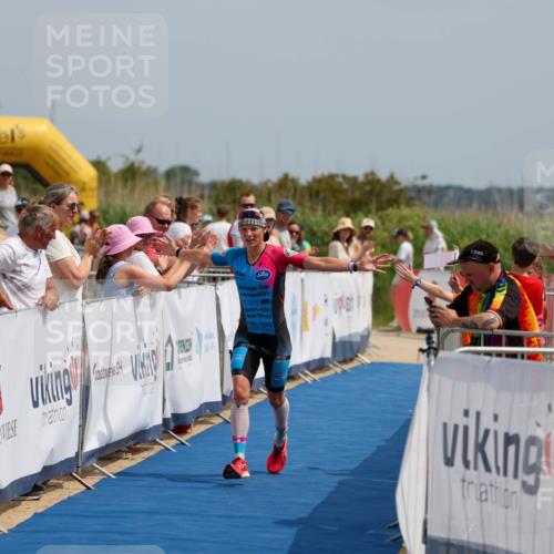 22.06.2025 - Viking Triathlon Michael Strokosch http://msf.ph/oto/8068132 22.06.2025 14:20:34 Ziel 9 meine-sportfotos.de