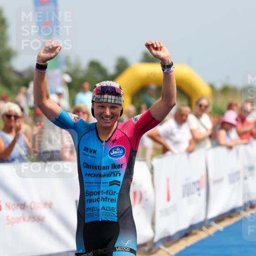 22.06.2025 - Viking Triathlon Michael Strokosch http://msf.ph/oto/8068182 22.06.2025 14:20:37 Ziel 9 meine-sportfotos.de
