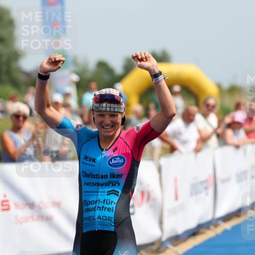 22.06.2025 - Viking Triathlon Michael Strokosch http://msf.ph/oto/8068185 22.06.2025 14:20:37 Ziel 9 meine-sportfotos.de