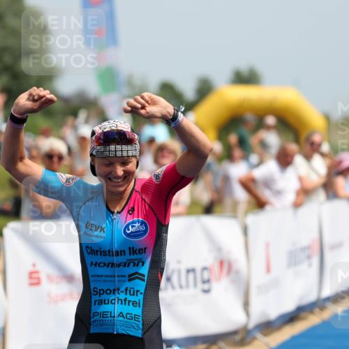 22.06.2025 - Viking Triathlon Michael Strokosch http://msf.ph/oto/8068190 22.06.2025 14:20:38 Ziel 9 meine-sportfotos.de