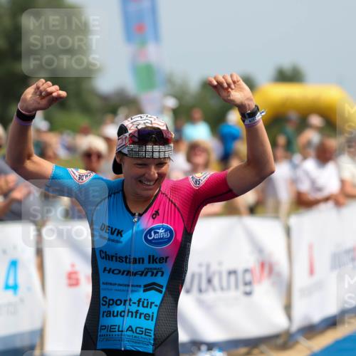 22.06.2025 - Viking Triathlon Michael Strokosch http://msf.ph/oto/8068196 22.06.2025 14:20:38 Ziel 9 meine-sportfotos.de