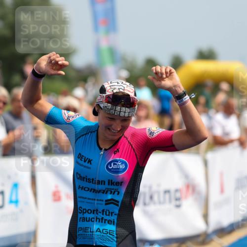 22.06.2025 - Viking Triathlon Michael Strokosch http://msf.ph/oto/8068200 22.06.2025 14:20:38 Ziel 9 meine-sportfotos.de
