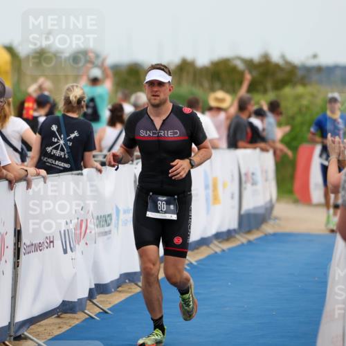 22.06.2025 - Viking Triathlon Michael Strokosch http://msf.ph/oto/8068202 22.06.2025 15:07:26 Ziel 80 meine-sportfotos.de