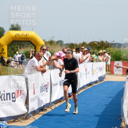 22.06.2025 - Viking Triathlon Michael Strokosch http://msf.ph/oto/8068231 22.06.2025 14:21:29 Ziel 10 meine-sportfotos.de