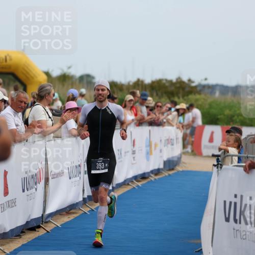 22.06.2025 - Viking Triathlon Michael Strokosch http://msf.ph/oto/8068328 22.06.2025 14:24:59 Ziel 393 meine-sportfotos.de