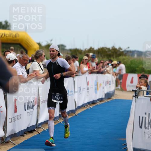 22.06.2025 - Viking Triathlon Michael Strokosch http://msf.ph/oto/8068330 22.06.2025 14:24:59 Ziel 393 meine-sportfotos.de
