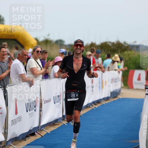 22.06.2025 - Viking Triathlon Michael Strokosch http://msf.ph/oto/8068352 22.06.2025 14:26:04 Ziel 188 meine-sportfotos.de