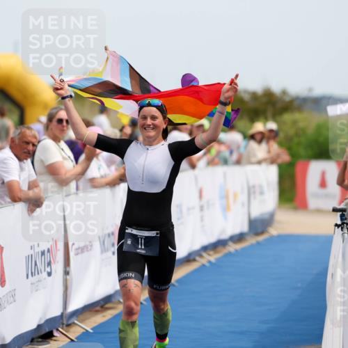 22.06.2025 - Viking Triathlon Michael Strokosch http://msf.ph/oto/8068480 22.06.2025 14:26:48 Ziel 11 meine-sportfotos.de