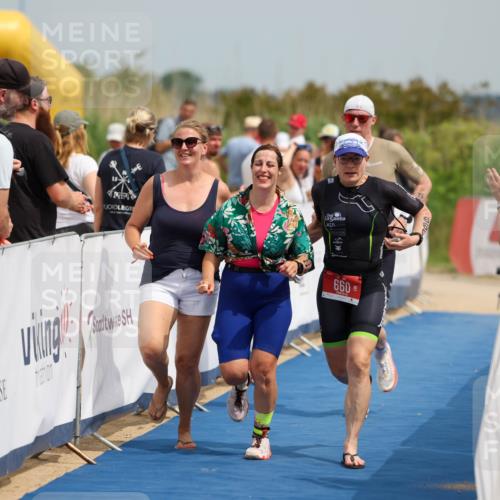 22.06.2025 - Viking Triathlon Michael Strokosch http://msf.ph/oto/8068635 22.06.2025 15:10:36 Ziel 518, 660 meine-sportfotos.de