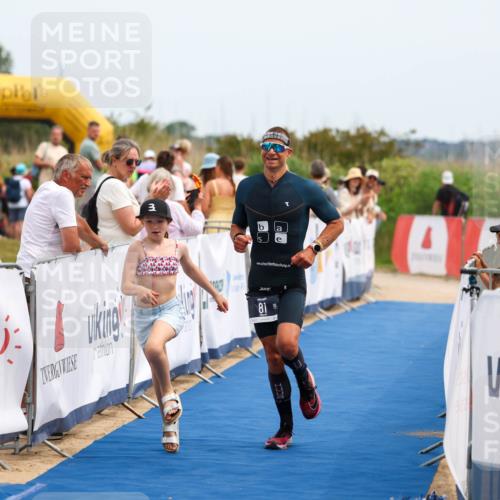 22.06.2025 - Viking Triathlon Michael Strokosch http://msf.ph/oto/8068720 22.06.2025 14:30:36 Ziel 81 meine-sportfotos.de