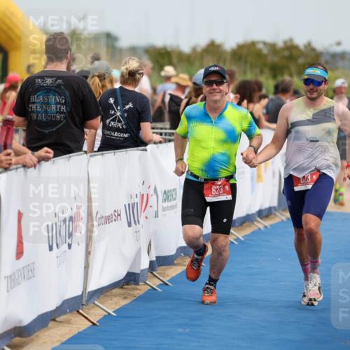 22.06.2025 - Viking Triathlon Michael Strokosch http://msf.ph/oto/8068791 22.06.2025 15:13:07 Ziel 623 meine-sportfotos.de