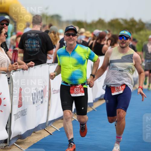 22.06.2025 - Viking Triathlon Michael Strokosch http://msf.ph/oto/8068803 22.06.2025 15:13:08 Ziel 623 meine-sportfotos.de