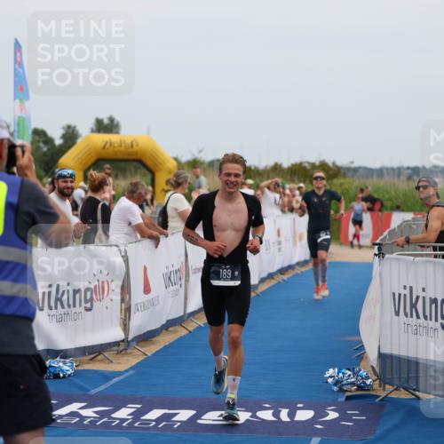 22.06.2025 - Viking Triathlon Michael Strokosch http://msf.ph/oto/8068924 22.06.2025 14:33:47 Ziel 152, 189 meine-sportfotos.de