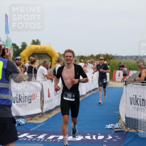 22.06.2025 - Viking Triathlon Michael Strokosch http://msf.ph/oto/8068929 22.06.2025 14:33:47 Ziel 152, 189 meine-sportfotos.de
