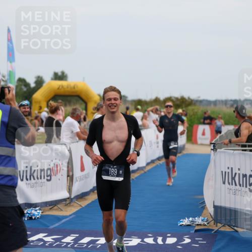 22.06.2025 - Viking Triathlon Michael Strokosch http://msf.ph/oto/8068933 22.06.2025 14:33:47 Ziel 152, 189 meine-sportfotos.de