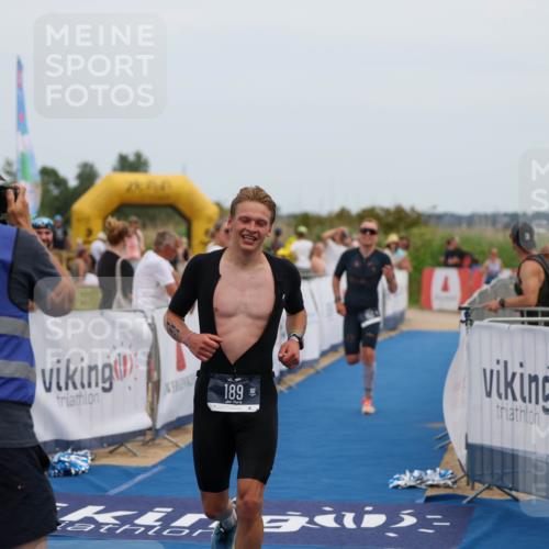 22.06.2025 - Viking Triathlon Michael Strokosch http://msf.ph/oto/8068935 22.06.2025 14:33:48 Ziel 152, 189 meine-sportfotos.de