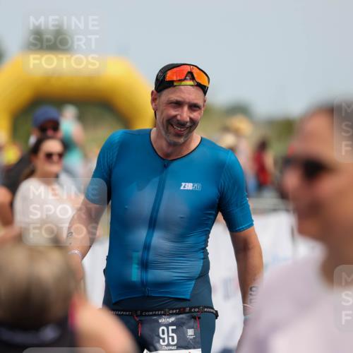 22.06.2025 - Viking Triathlon Michael Strokosch http://msf.ph/oto/8068990 22.06.2025 15:13:49 Ziel 95, 602 meine-sportfotos.de