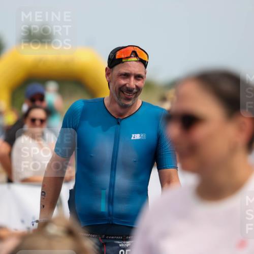 22.06.2025 - Viking Triathlon Michael Strokosch http://msf.ph/oto/8068993 22.06.2025 15:13:49 Ziel 95, 602 meine-sportfotos.de