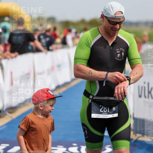 22.06.2025 - Viking Triathlon Michael Strokosch http://msf.ph/oto/8069128 22.06.2025 15:14:35 Ziel 281 meine-sportfotos.de