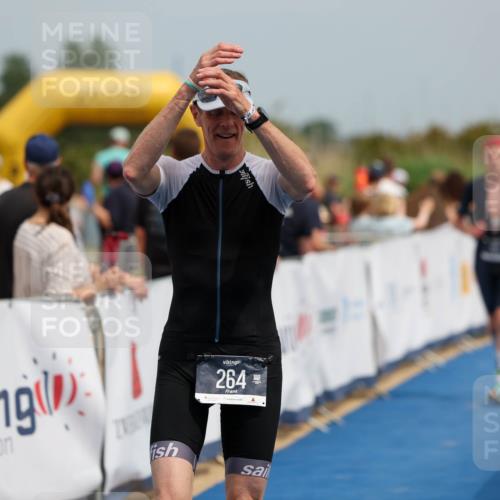 22.06.2025 - Viking Triathlon Michael Strokosch http://msf.ph/oto/8069188 22.06.2025 15:14:57 Ziel 264, 377 meine-sportfotos.de